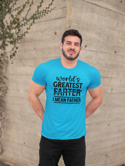 Greatest Father/Farter T-Shirt - Luxe Custom Designer