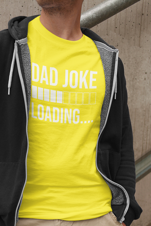 Dad Joke Loading T-shirt - Luxe Custom Designer