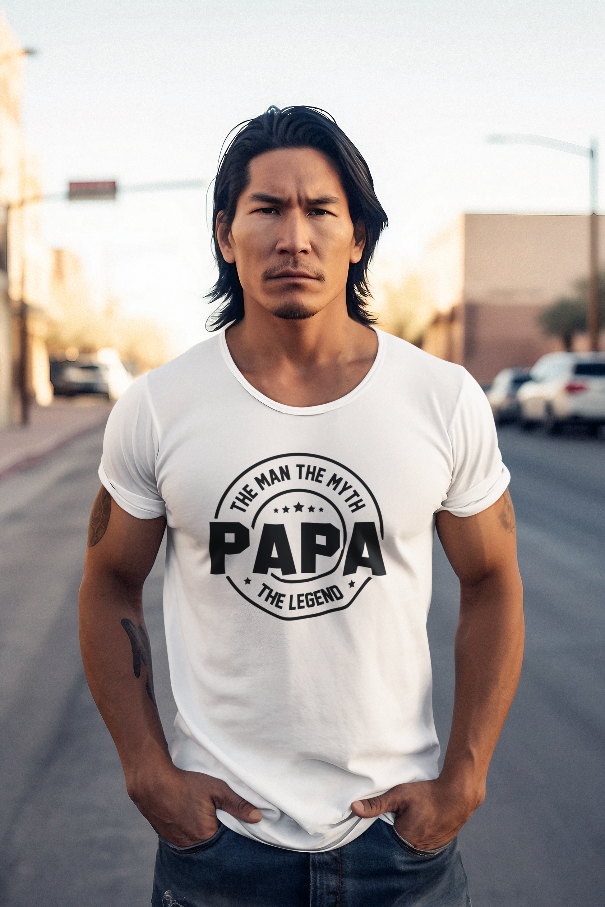 Papa T-Shirt - Luxe Custom Designer