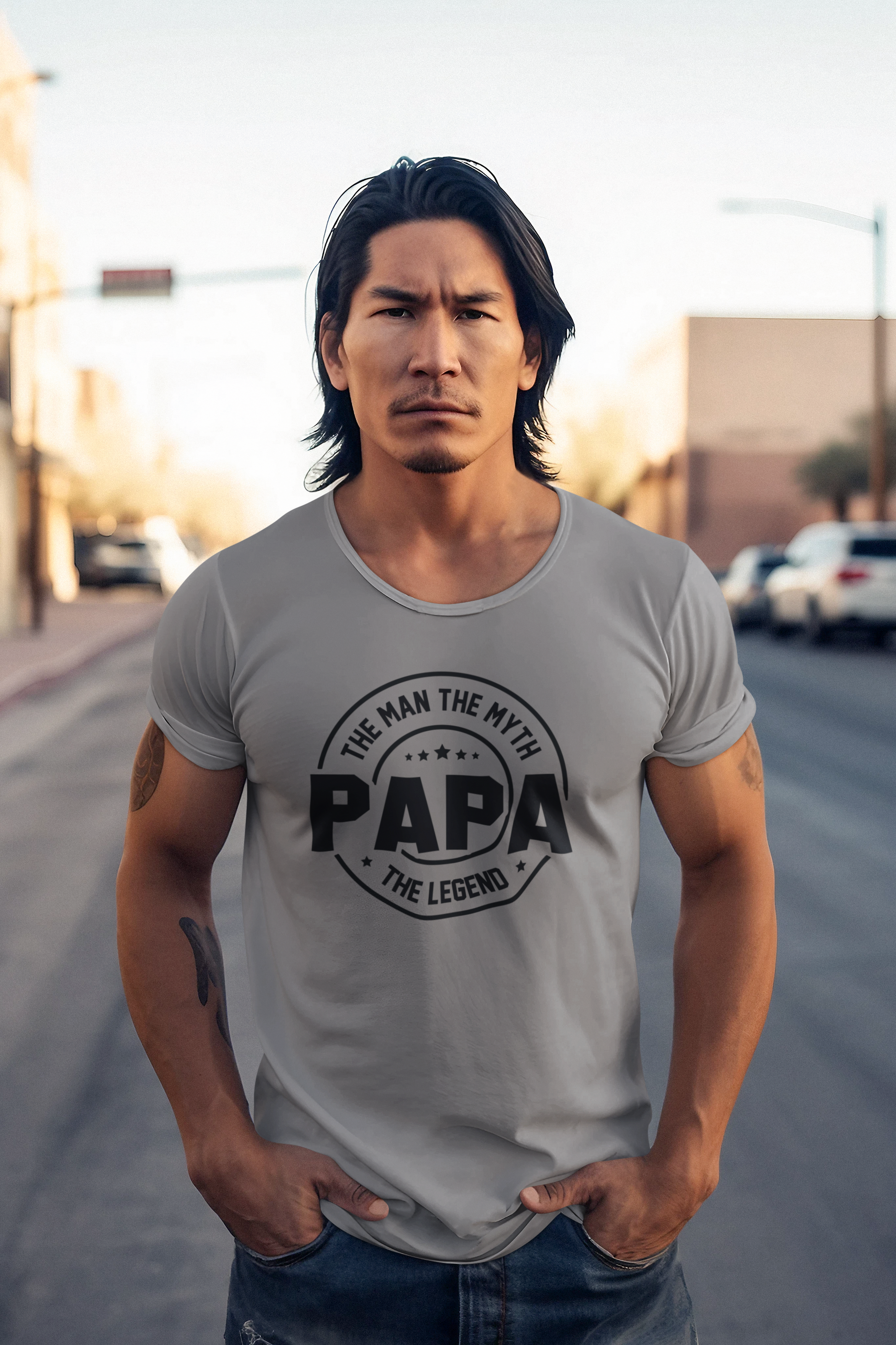 Papa T-Shirt - Luxe Custom Designer