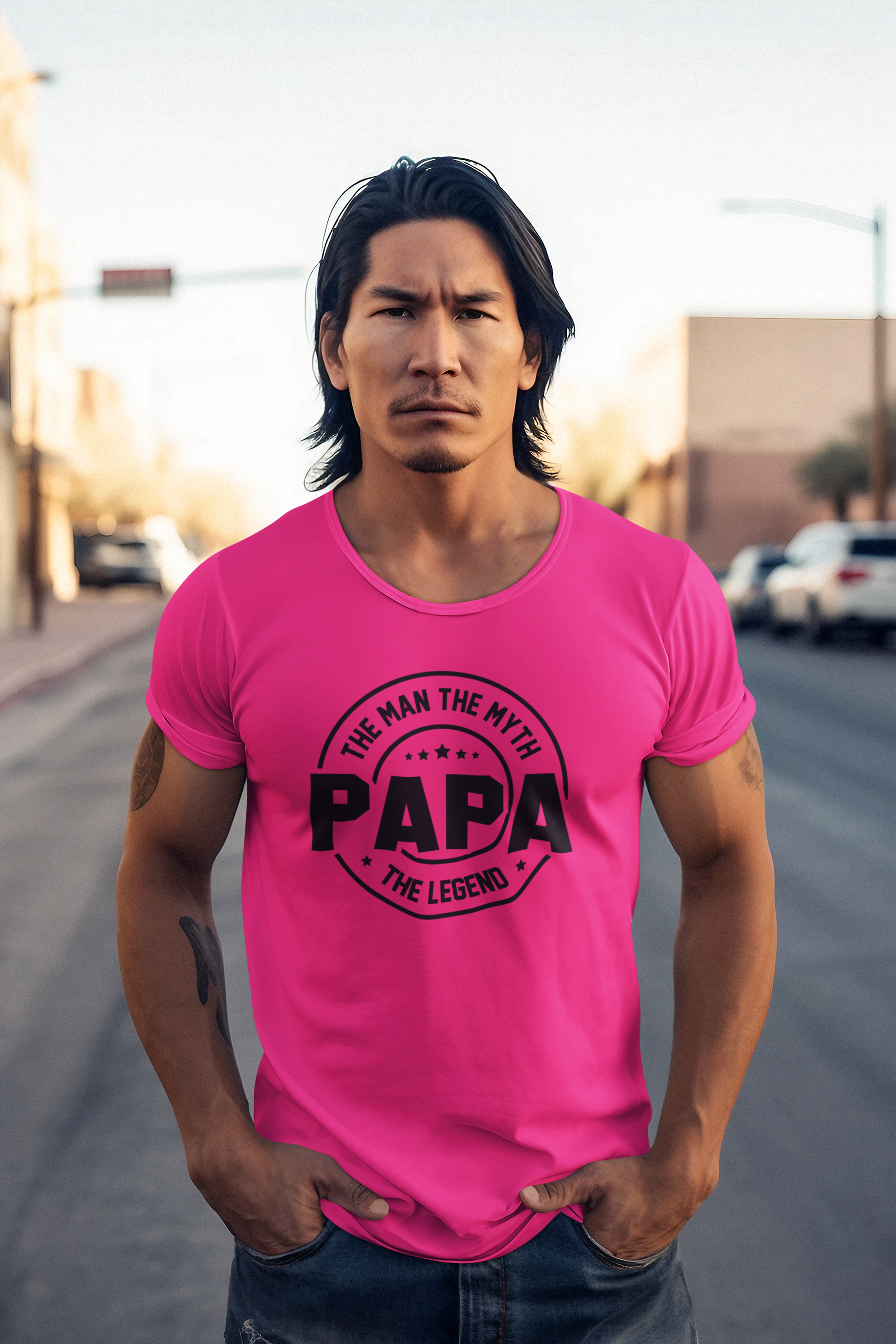 Papa T-Shirt - Luxe Custom Designer
