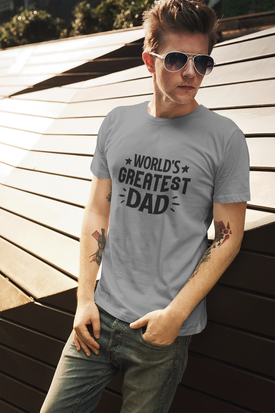 Greatest Dad T-Shirt - Luxe Custom Designer