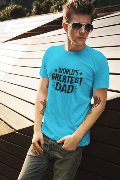 Greatest Dad T-Shirt - Luxe Custom Designer