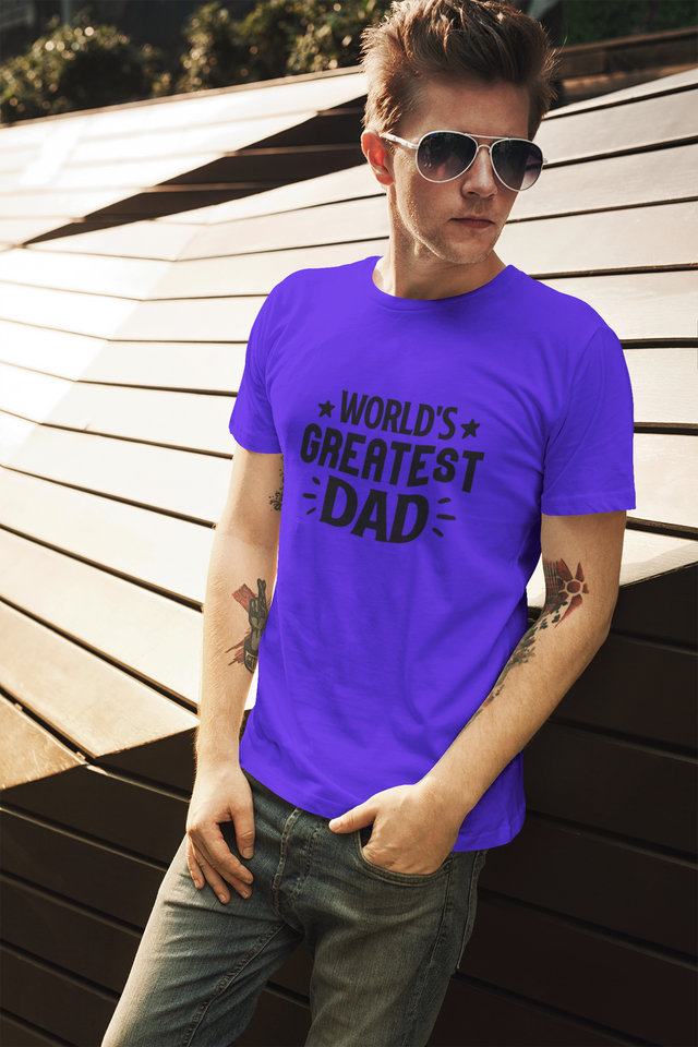 Greatest Dad T-Shirt - Luxe Custom Designer