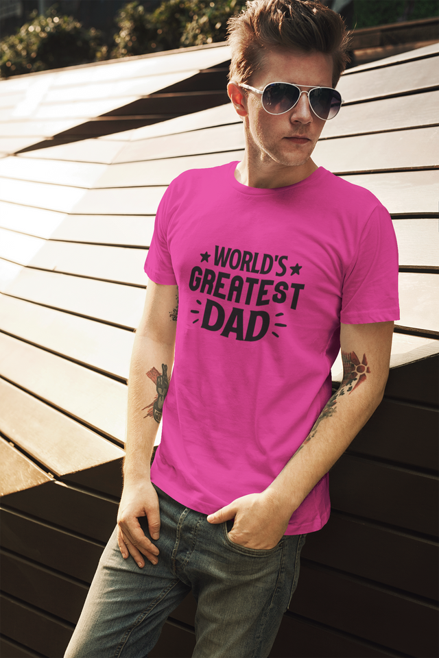 Greatest Dad T-Shirt - Luxe Custom Designer
