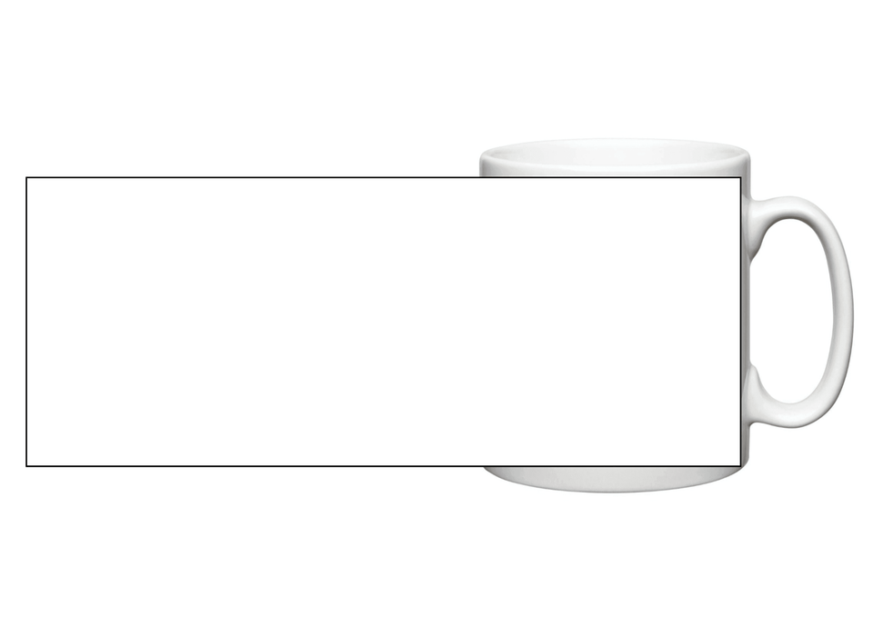 15oz Personalised Mugs - Matte Black Colour Changing Design - Luxe Custom Designer