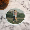 2x Glass coasters - Luxe Custom Designer