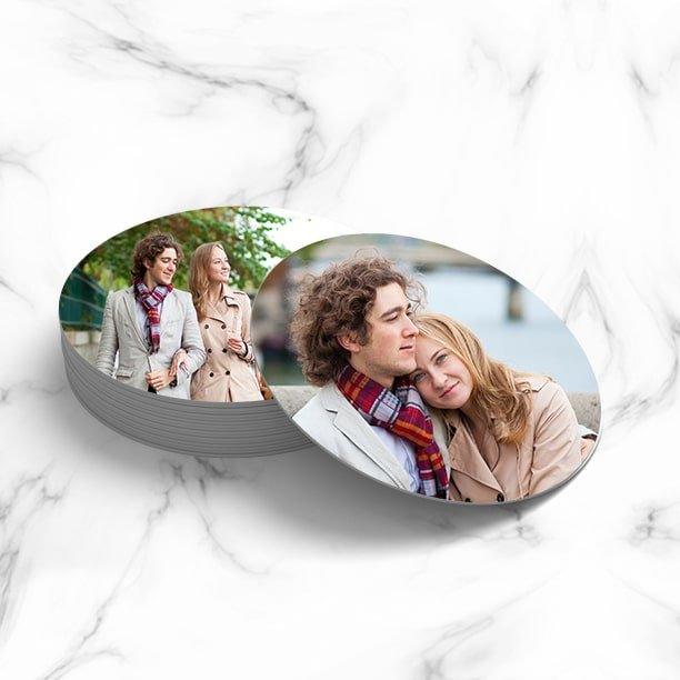 2x MDF coasters - Luxe Custom Designer