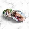 4x Glass coaster - Luxe Custom Designer