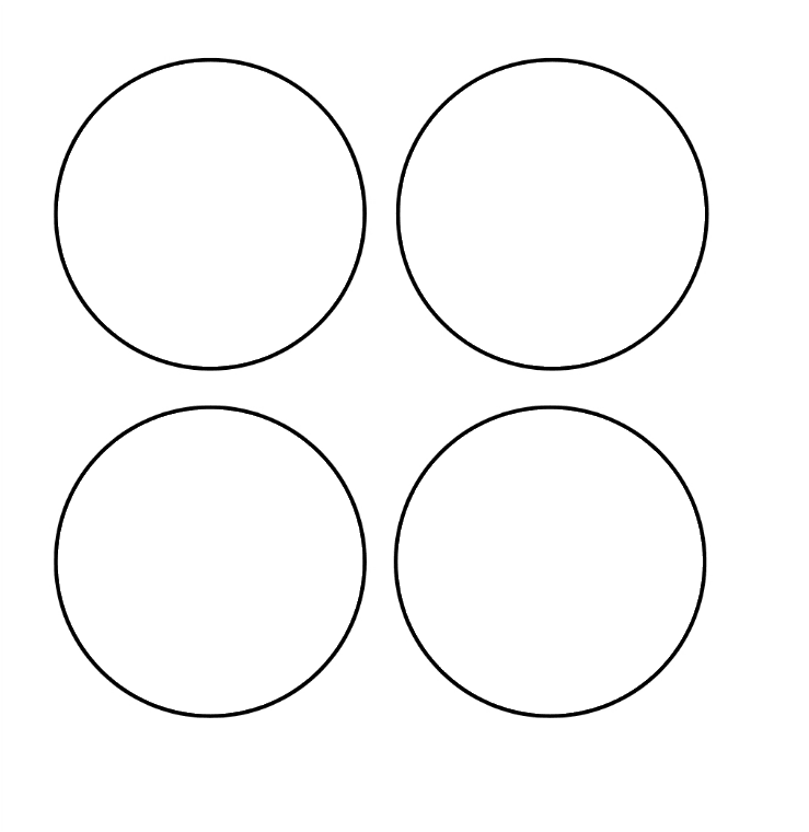 4x Mdf coasters - Luxe Custom Designer