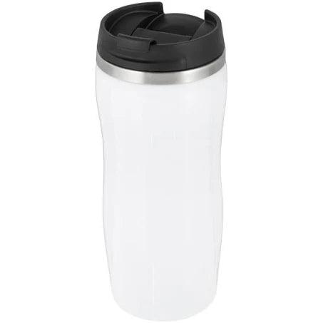 500ml Stainless Steel Straight Thermos Mug - White - Luxe Custom Designer