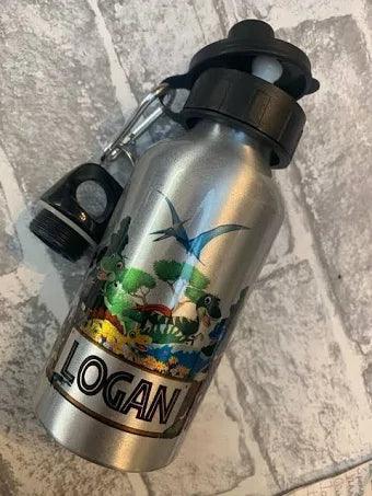 Aluminium Water Bottle 500ml Silver - Luxe-Custom-Designer