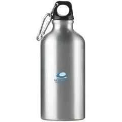 Aluminium Water Bottle 600ml Silver - Luxe Custom Designer