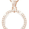 Bronze Double Photo Pendant Necklace - Luxe Custom Designer