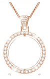 Bronze Double Photo Pendant Necklace - Luxe Custom Designer