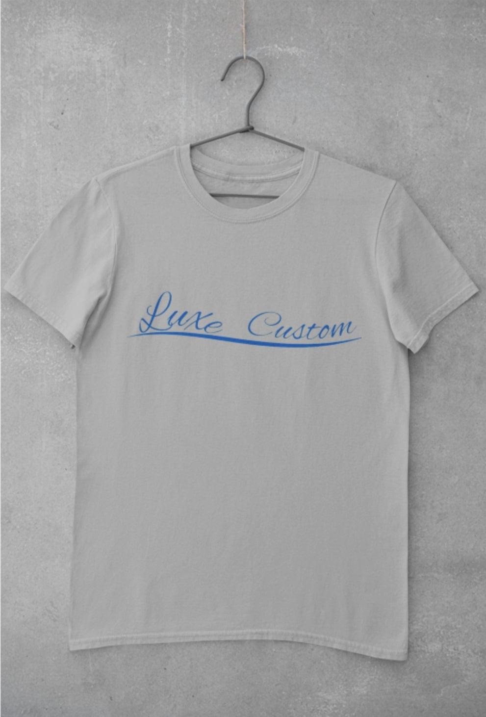 Cross Chest Luxe T-Shirt - Luxe-Custom-Designer
