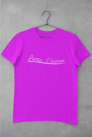 Cross Chest Luxe T-Shirt - Luxe-Custom-Designer