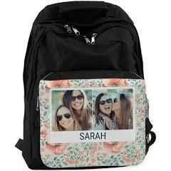 Custom Photo Black Backpack - Luxe Custom Designer