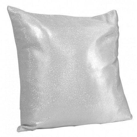 Custom Silver Sparkling Cushion Cover - Luxe-Custom-Designer