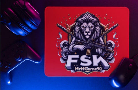 FSK Mouse Pad 20cm - Luxe-Custom-Designer