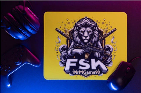 FSK Mouse Pad 20cm - Luxe-Custom-Designer