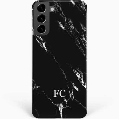 Galaxy S22 - Plastic Case - Black - Luxe-Custom-Designer