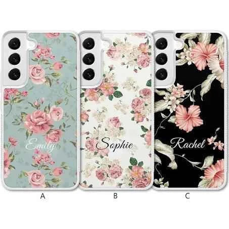 Galaxy S22 Plus - Rubber Case - White - Luxe Custom Designer