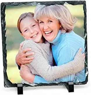 Gloss Photo Slate - Square 14cm X 14cm - Luxe Custom Designer