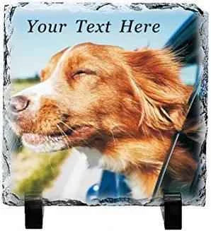 Gloss Photo Slate - Square 14cm X 14cm - Luxe Custom Designer