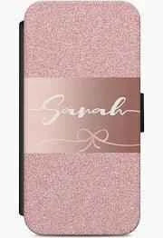 iPhone 14 Pro 6.1 - PU Leather Flip Case - Luxe Custom Designer