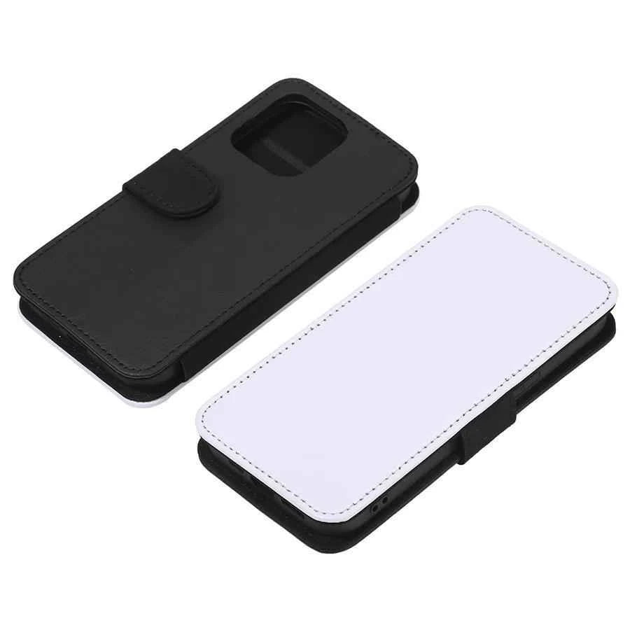 iPhone 14 Pro 6.1 - PU Leather Flip Case - Luxe Custom Designer