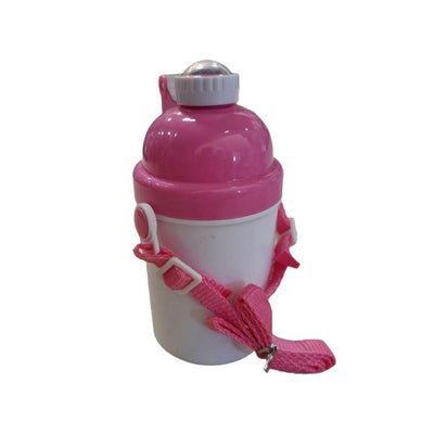 Kids polymer water bottle - Pink - Luxe-Custom-Designer