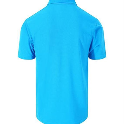 Light Blue Polo Tops - Luxe-Custom-Designer