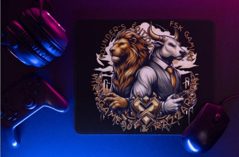 Limited Edition Mouse Mat 20cm - Luxe-Custom-Designer