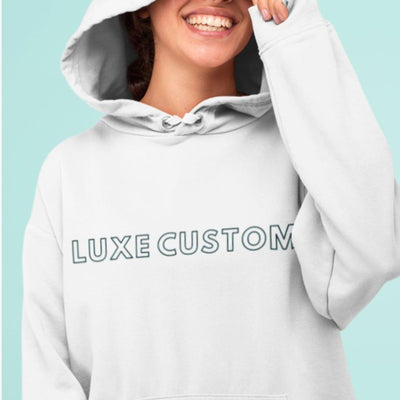 Luxe Fusion Hoodie - Luxe-Custom-Designer