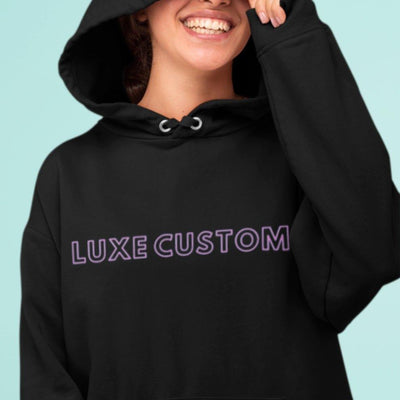 Luxe Fusion Hoodie - Luxe-Custom-Designer