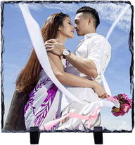 4 Photo Gloss Photo Slate - Square 19cm x 19cm - Luxe Custom Designer