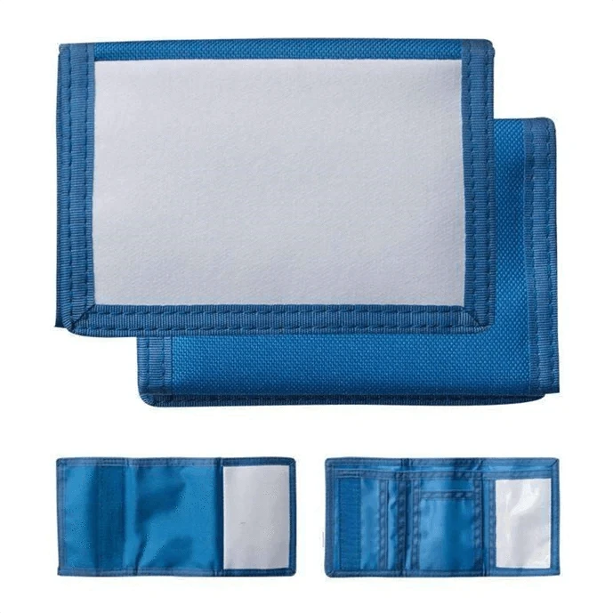 Mens Nylon Wallet - Blue - Luxe Custom Designer