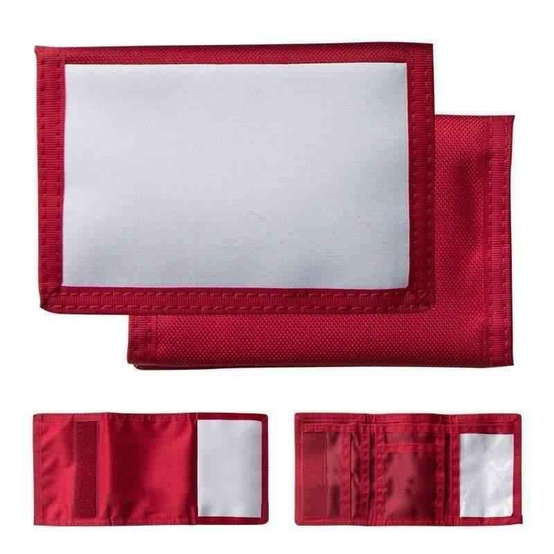 Mens Nylon Wallet - Red - Luxe Custom Designer