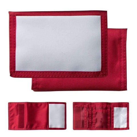 Mens Nylon Wallet - Red - Luxe-Custom-Designer