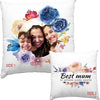 Personalised Cushion Cover 100% Polly 40cm by 39cm - Custom Cushions with Photos - Luxe Custom Designer