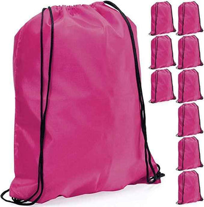 Personalised Drawstring Backpack, Gym Rucksack, School Sport Bag, PE Kit Bag - Luxe Custom Designer
