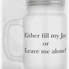 Personalised Frosted glass Mason Jar with straw - Luxe Custom Designer