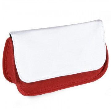 Personalised Pencil Case / Make Up Bag Red - Luxe-Custom-Designer