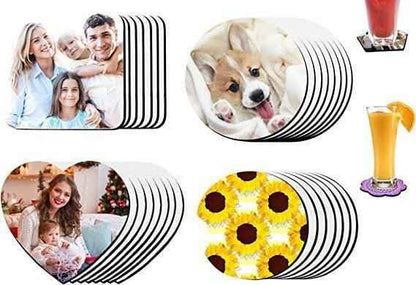 Personalised Rubber Non Scratch Coaster