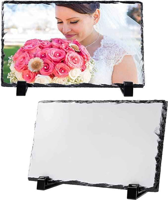 Photo Slate Rectangle 19.5cm X 29cm - Luxe Custom Designer