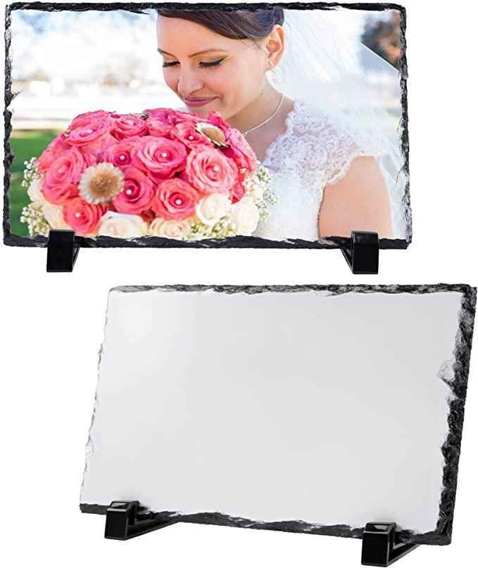 Photo Slate Rectangle 19.5cm X 29cm - Luxe Custom Designer