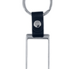 Rectangle metal keyring - Luxe Custom Designer