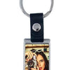 Rectangle metal keyring - Luxe Custom Designer