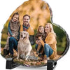 Rock Photo Slate - Heart Medium - Luxe Custom Designer